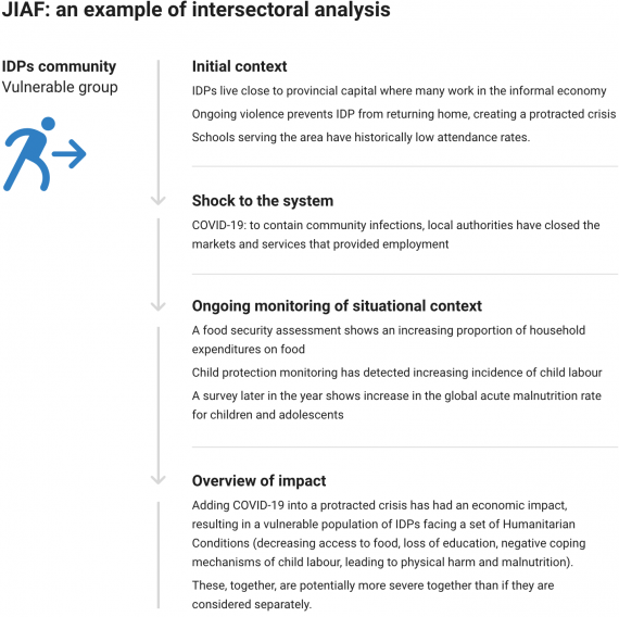 JIAF: an example of intersectoral analysis